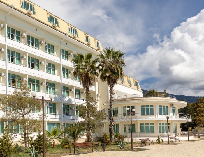 Внешний вид и территория - Парк-отель «Кавказ» Гагра