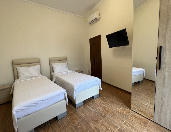 Стандарт 2-местный 1-комнатный корпус Прибрежный - Парк-отель «Кавказ» Гагра