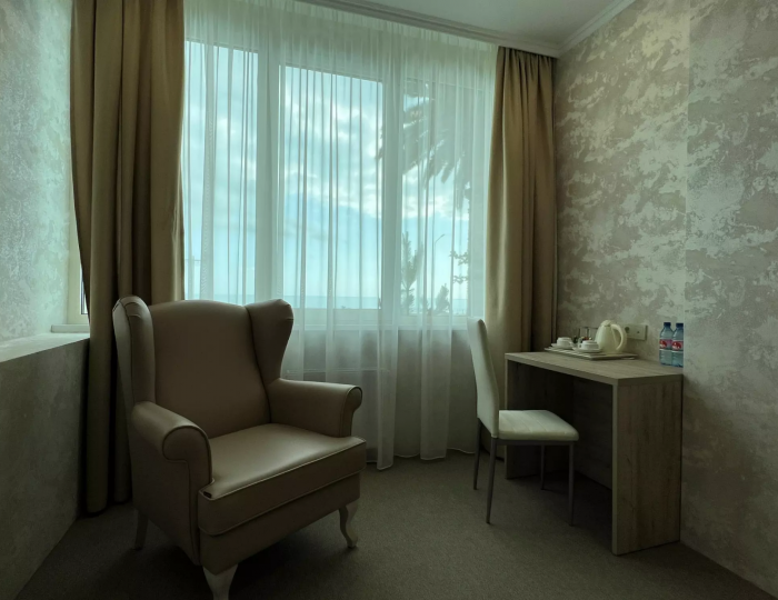 Улучшенный 2-местный 1-комнатный Стандарт с балконом море - Парк-отель «Кавказ» Гагра